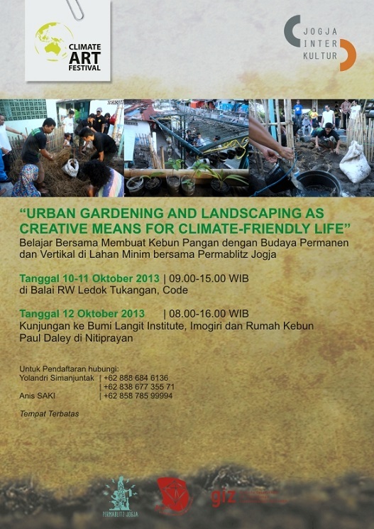 poster urban gardening